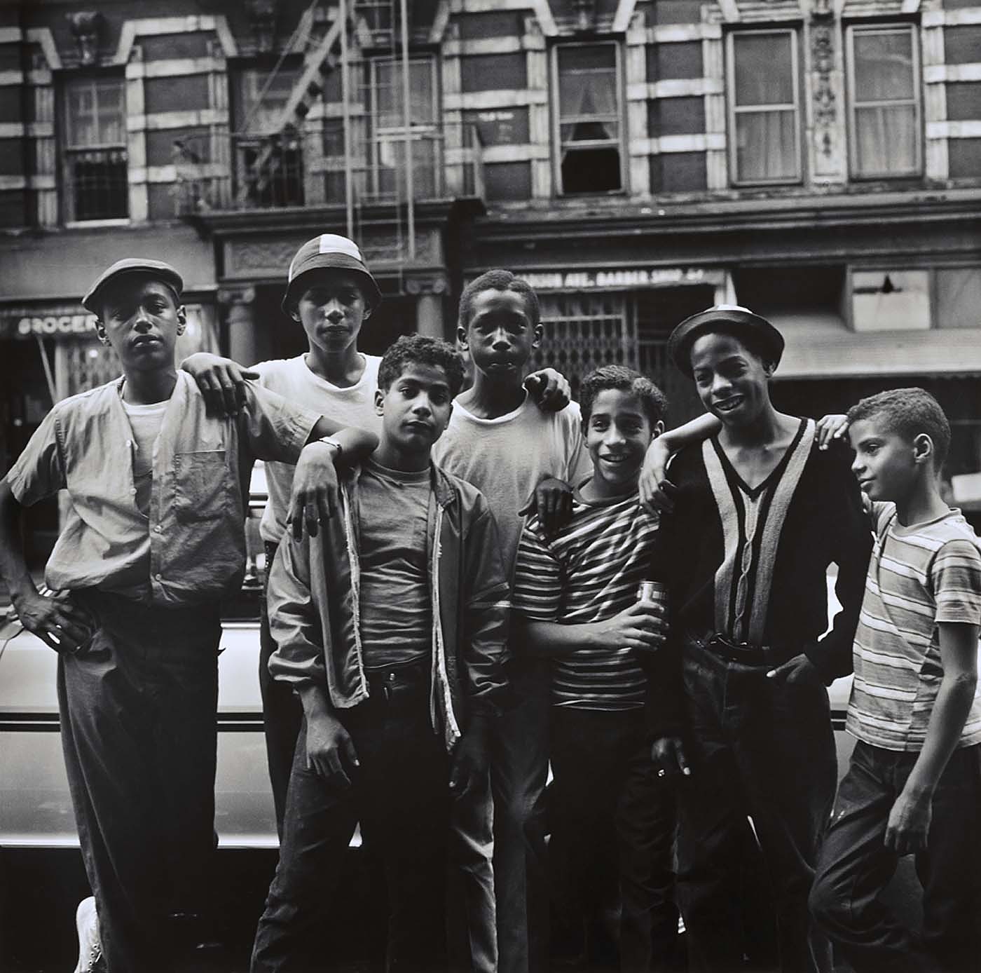 group of young men