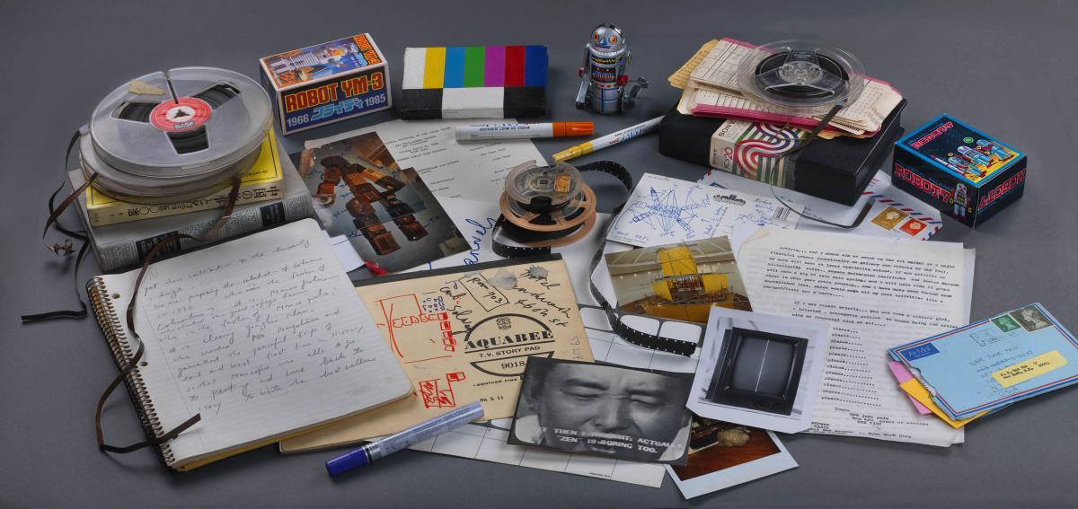 Letters and ephemera from the Nam June Paik Archive