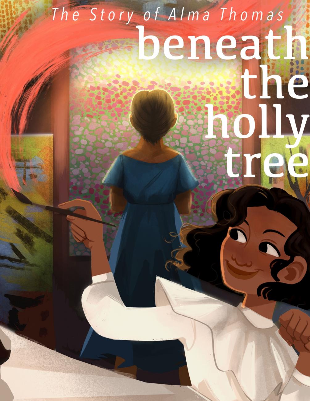 Beneath the Holly Tree: A Comic About Alma Thomas, Cover