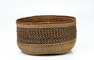 A basket that's circular.