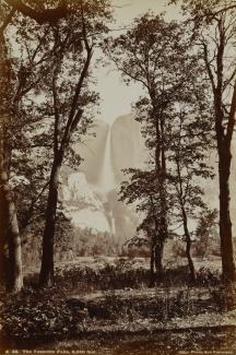 Exhibition - Humboldt, Carleton E. Watkins and Isaiah West Taber, Yosemite Falls, ca. 1865–66, printed after 1875, albumen silver print, 12 x 8 in., Smithsonian American Art Museum, Museum purchase from the Charles Isaacs Collection made possible in part 