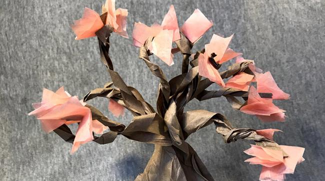Blog - Cherry Blossom Crafts with Gloria, March 2021