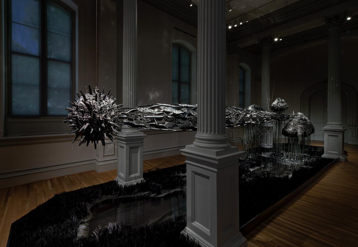 An installation photograph of Lauren Fensterstock's work
