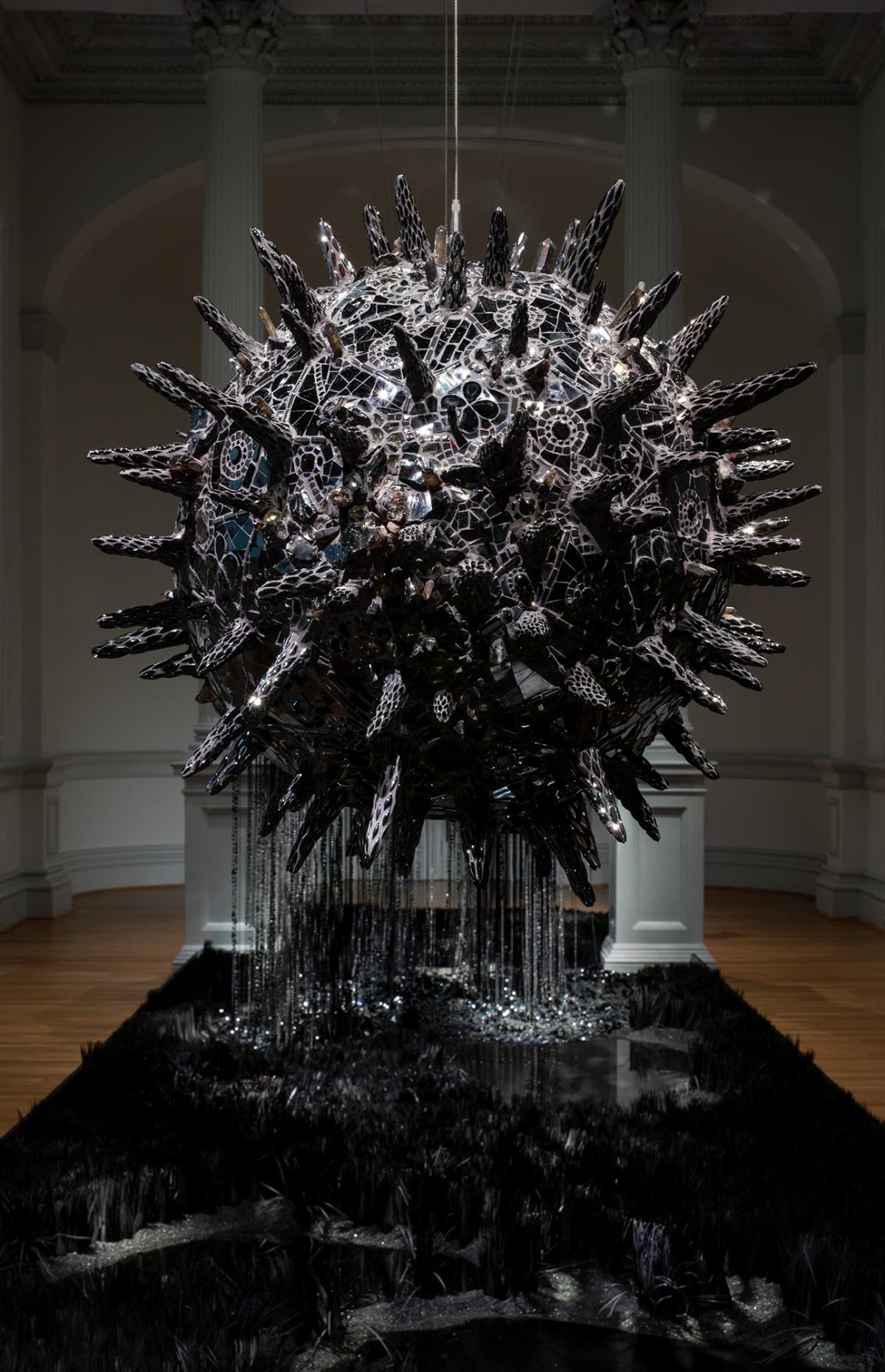 An installation photograph of Lauren Fensterstock's work