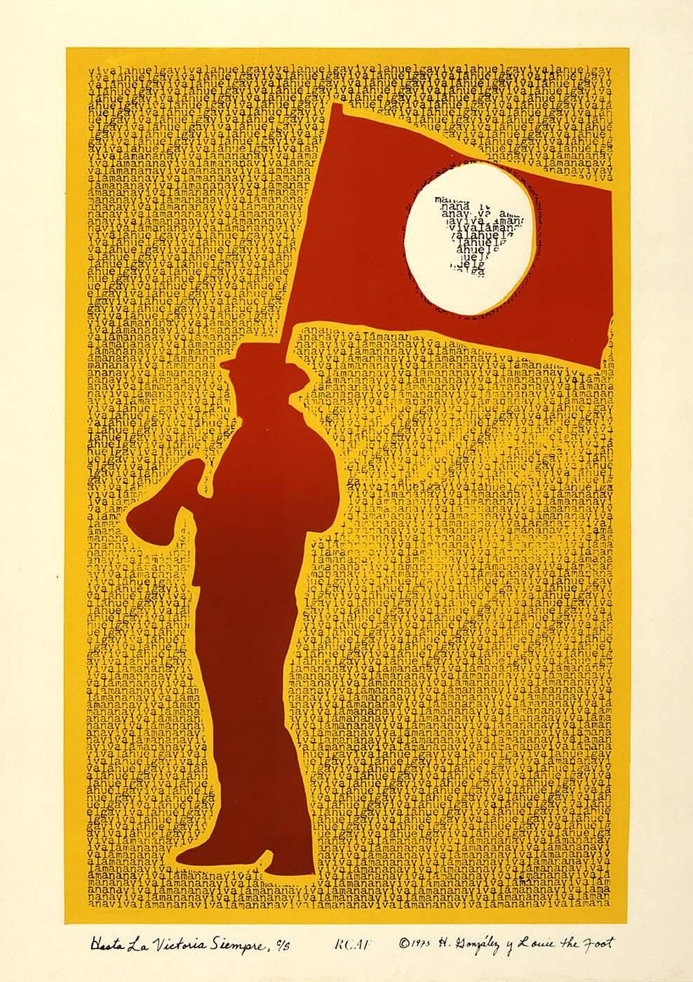Vintage Poster - Che Guevara - Hasta La Victoria Siempre