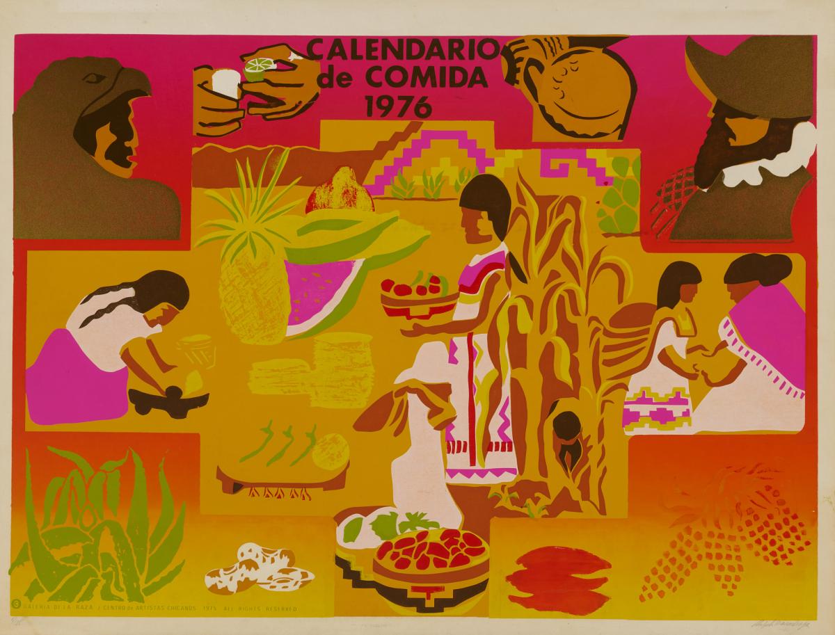 Chicanx Graphic Arts in Focus: The Bounty of the Calendario de