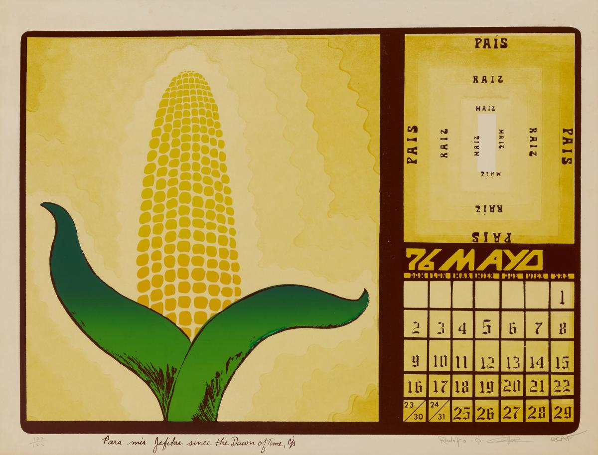 Chicanx Graphic Arts in Focus: The Bounty of the Calendario de