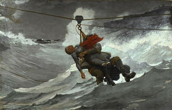 Splash Image - Rescue Me: Kathleen A. Foster on Winslow Homer's The Life Line 
