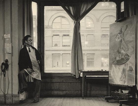 Splash Image - Yasuo Kuniyoshi as Artist
