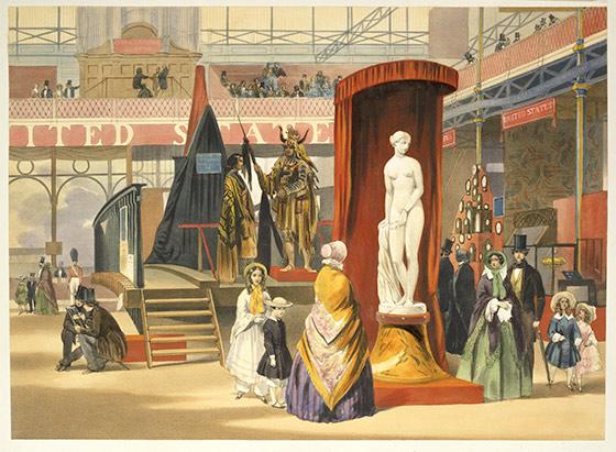 Splash Image - Hiram Powers' The Greek Slave at The Crystal Palace