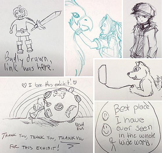 Blog Image 76 - Comment Sketches from The Art of Video Games