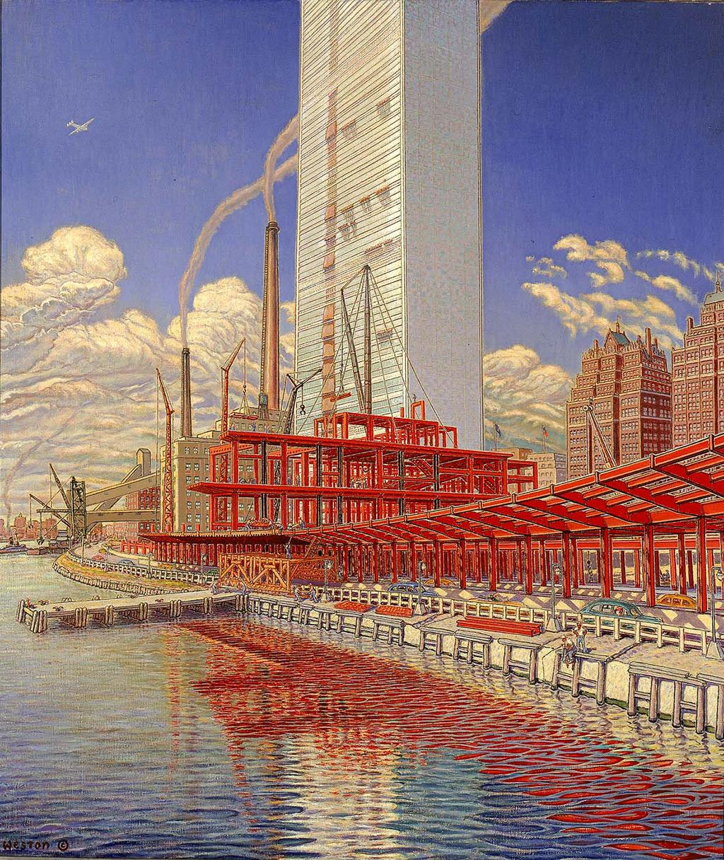 Splash Image - Luce Center: Harold Weston's Building the United Nations Series