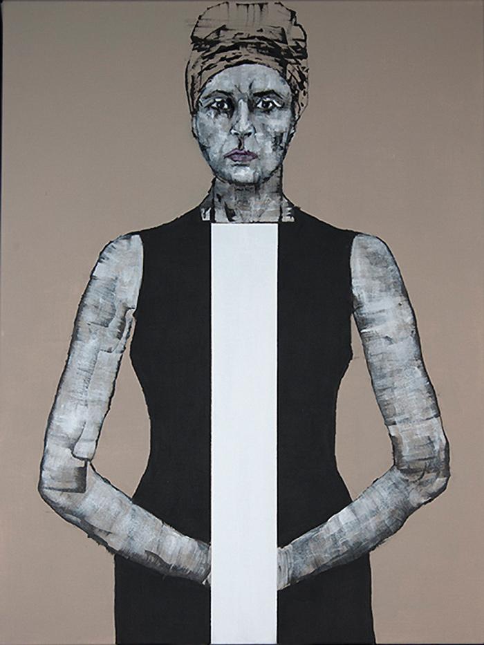 Self-portrait by Jackie Hoysted