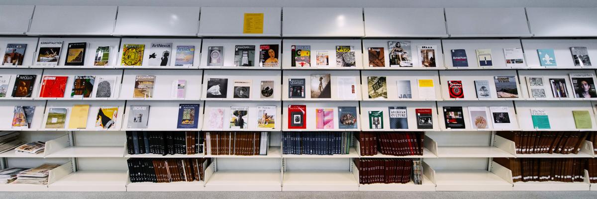 This is an image taken inside the American Art/Portrait Gallery Library