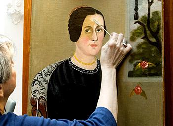 Conservation: Woman with Gold Necklace