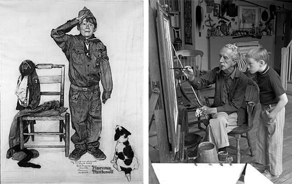 Norman Rockwell models