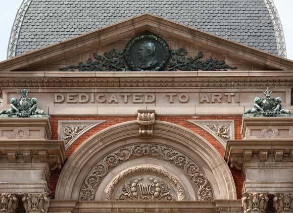Renwick, Detail of Façade Renwick, Detail of Facade