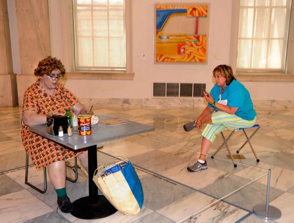 Teacher Records Podcast about Duane Hanson's art Teacher Records Podcast about Duane Hanson's art