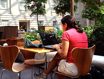 WiFi in the Kogod Courtyard WiFi in the Kogod Courtyard