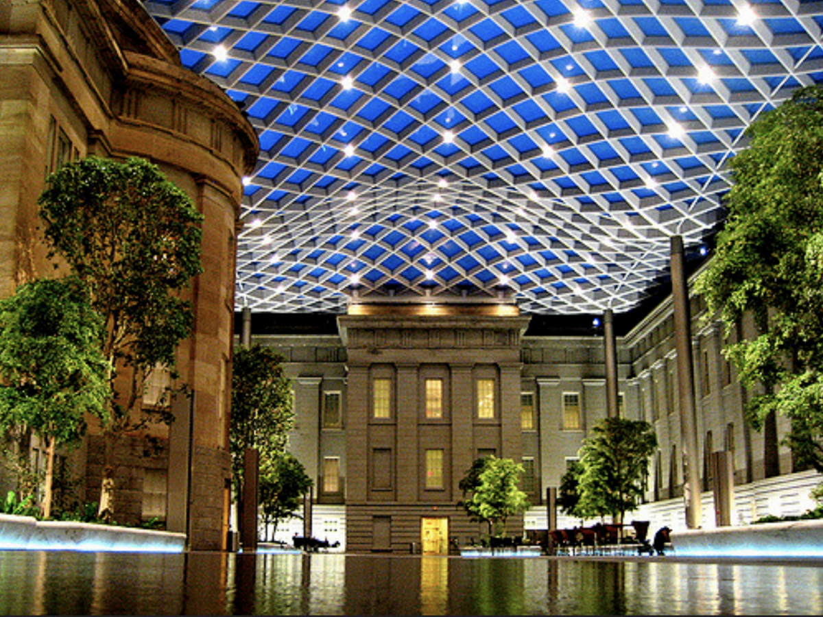Inner Space (Kogod Courtyard) by M.V. Jantzen