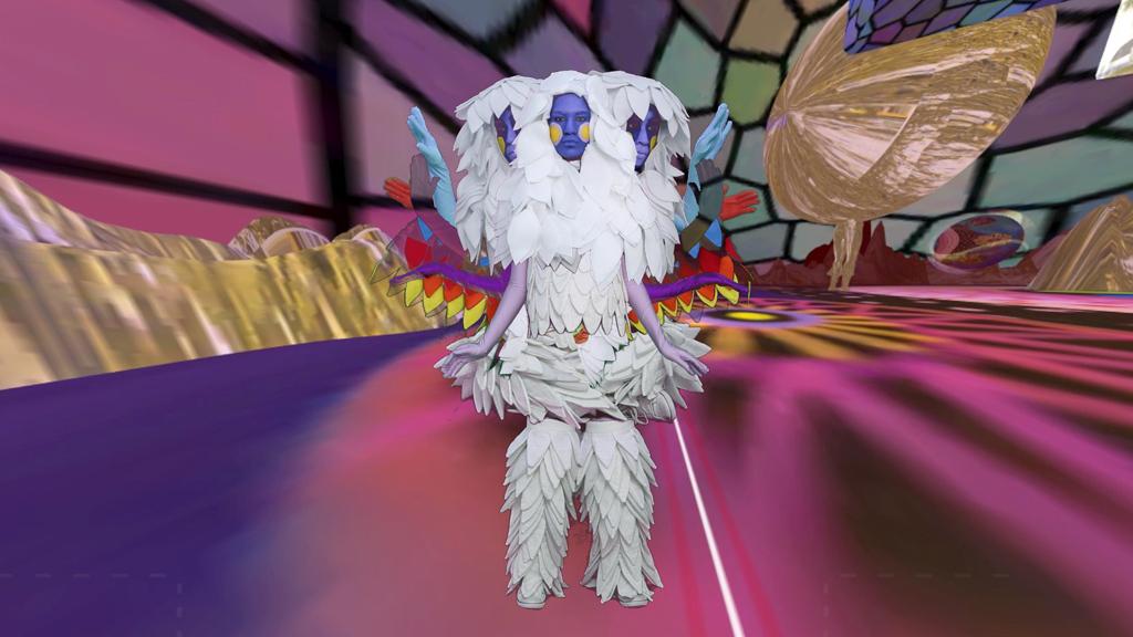 Saya Woolfalk Still Image from Chimera