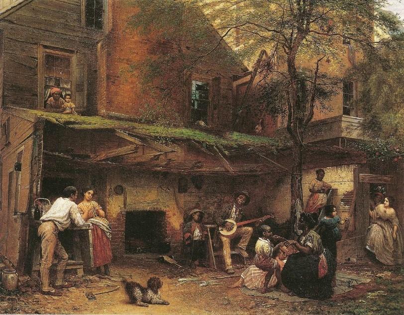 Tuskegee diorama, Eastman Johnson, Life of the South