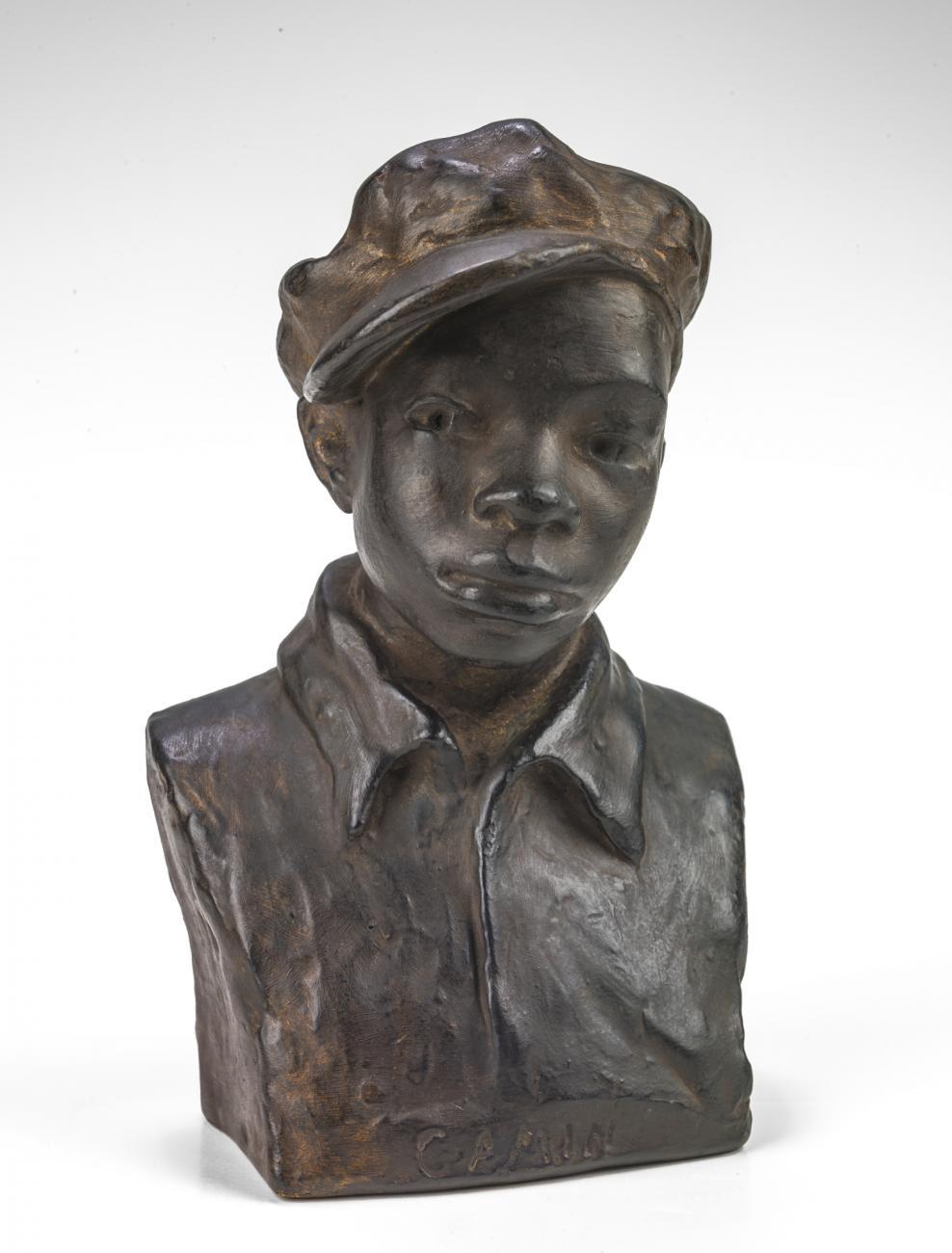 Augusta Savage's sculpture "Gamin"