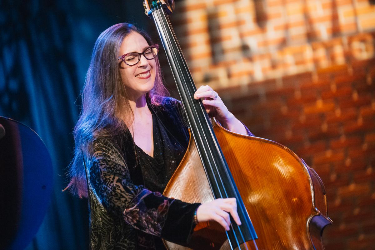 Jazz bassist Amy Shook