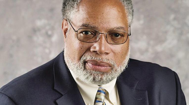 A headshot of a man