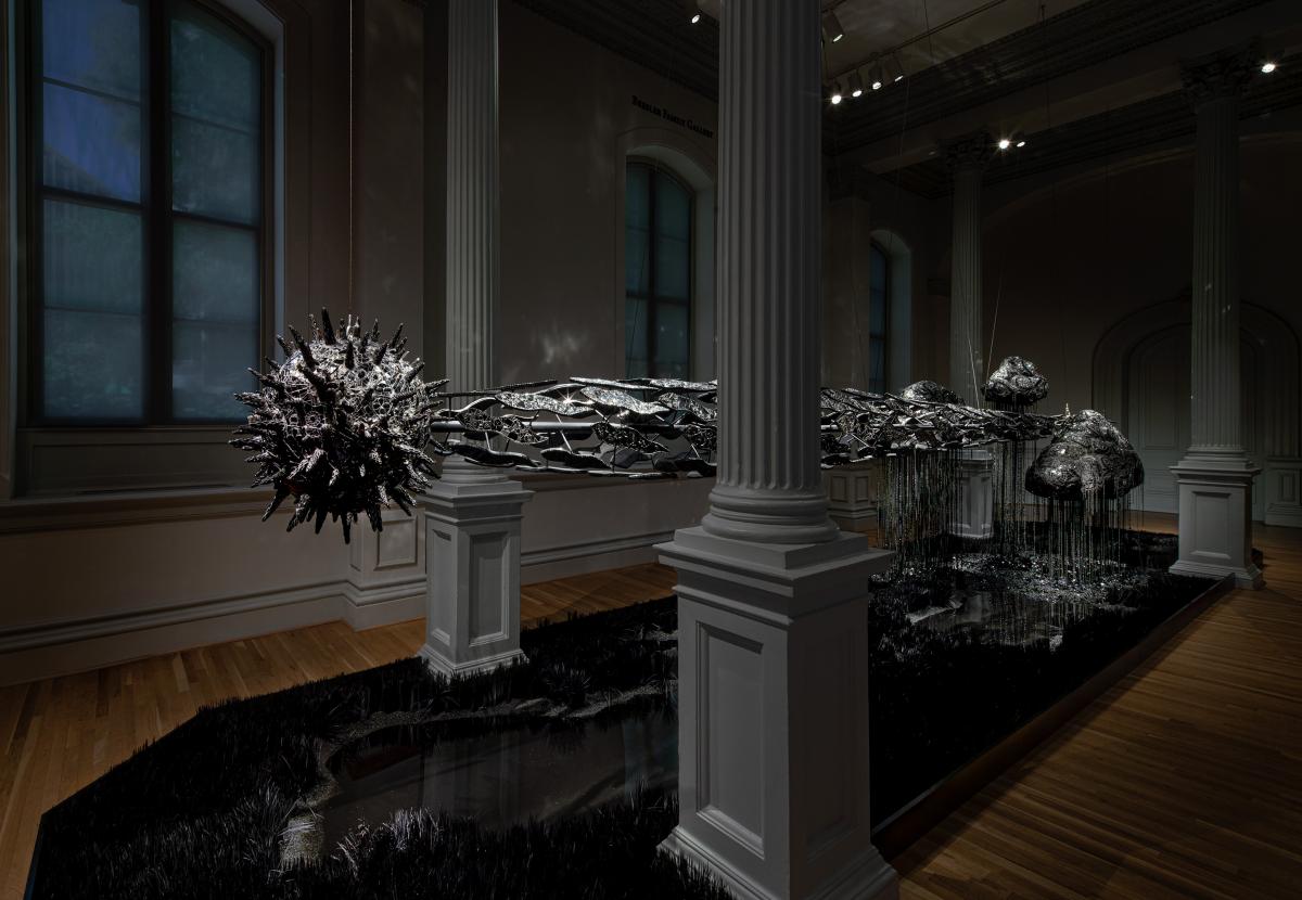 An installation photograph of Lauren Fensterstock's work