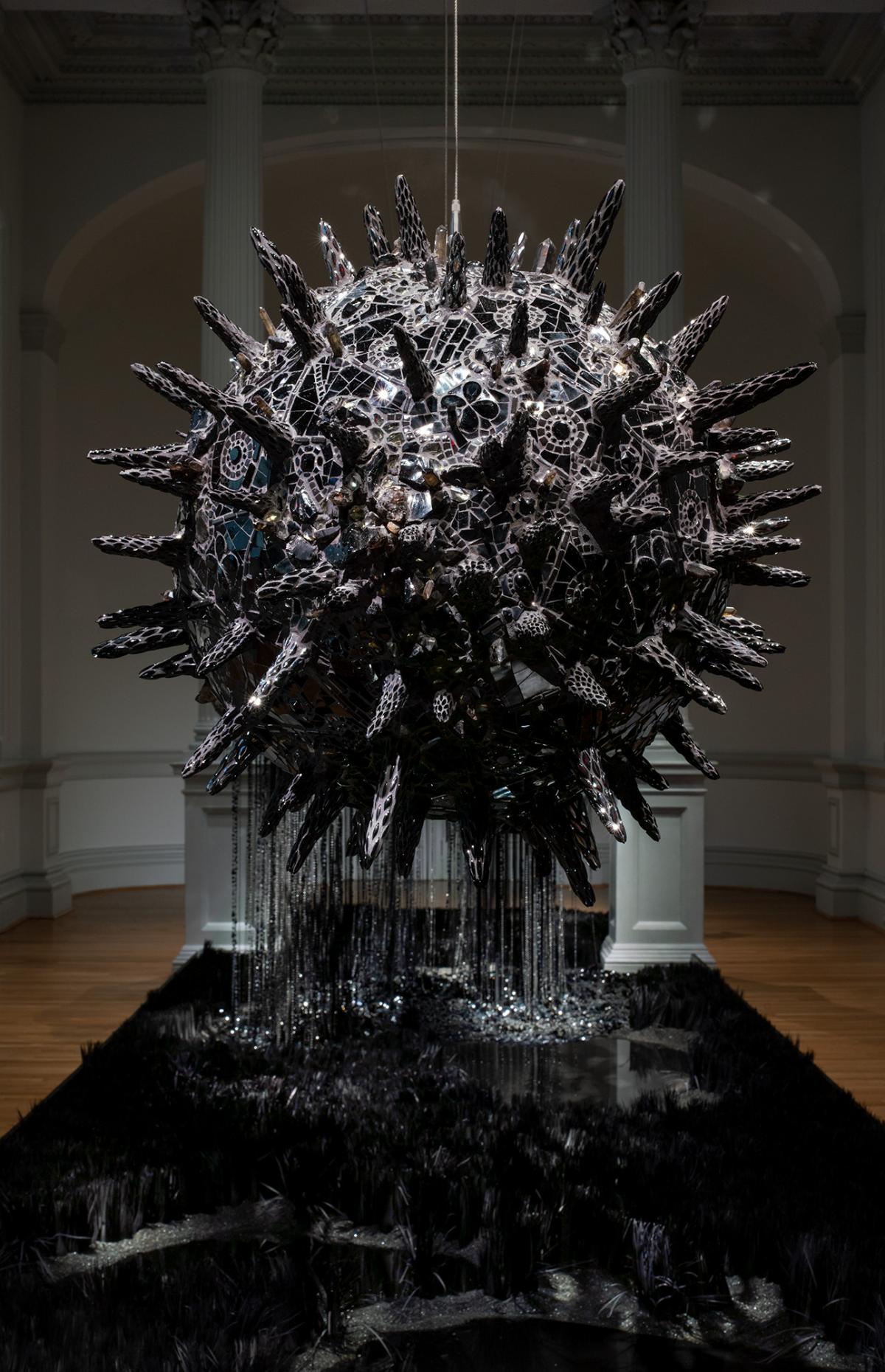 An installation photograph of Lauren Fensterstock's work