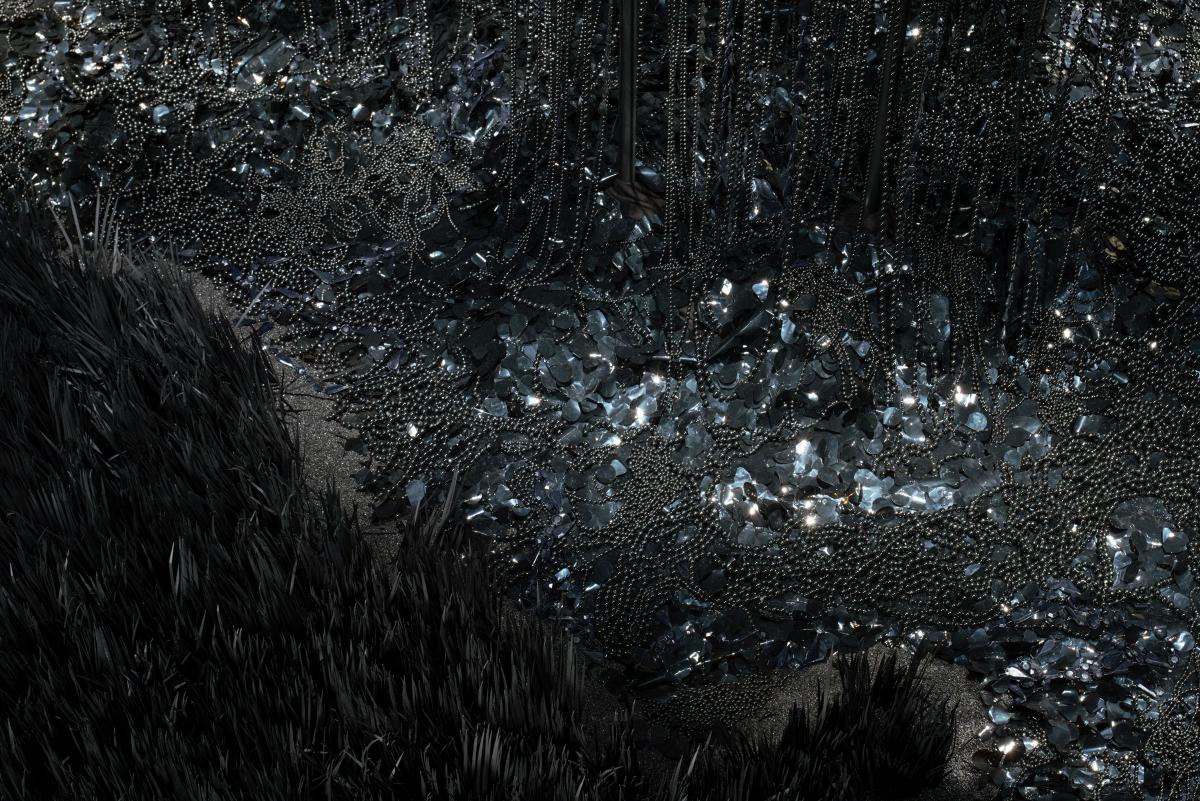 An installation photograph of Lauren Fensterstock's work