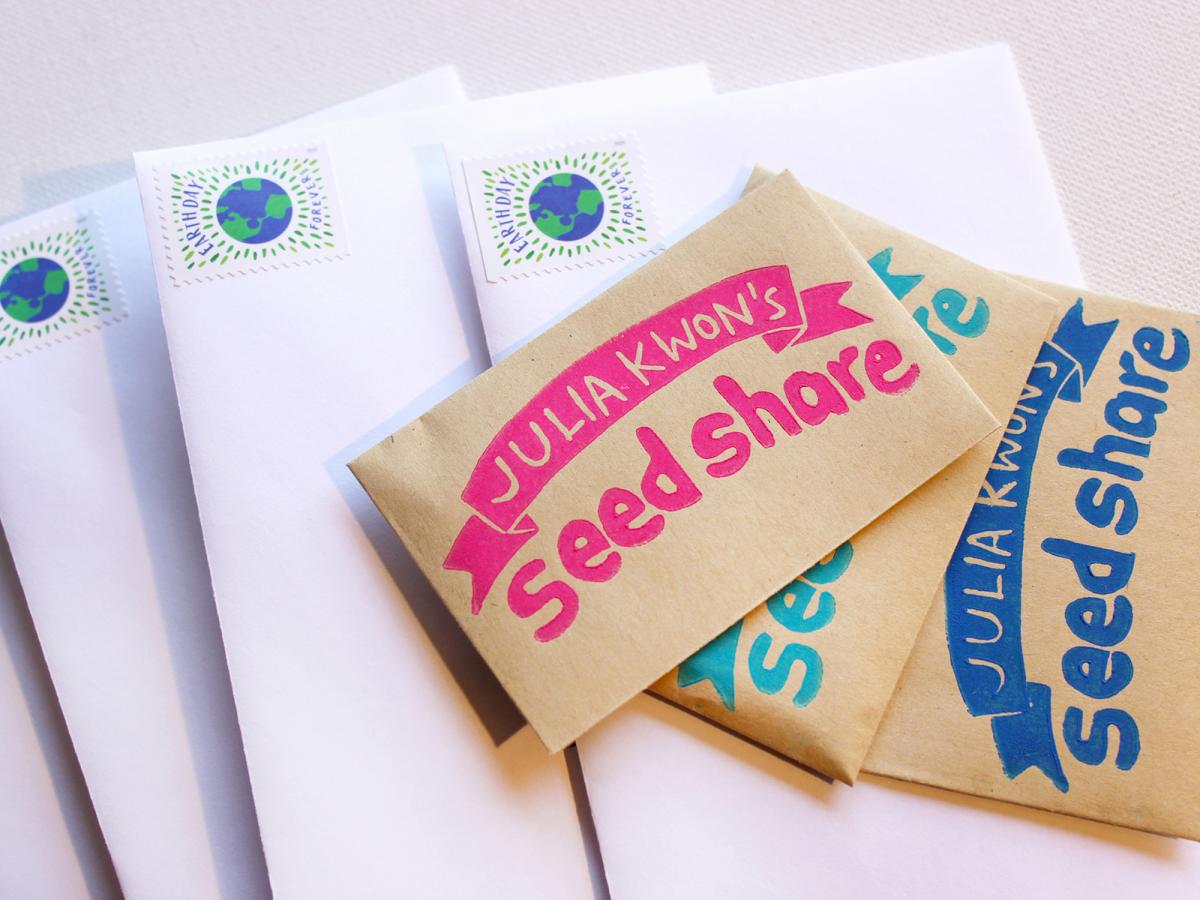 A photograph of envelopes