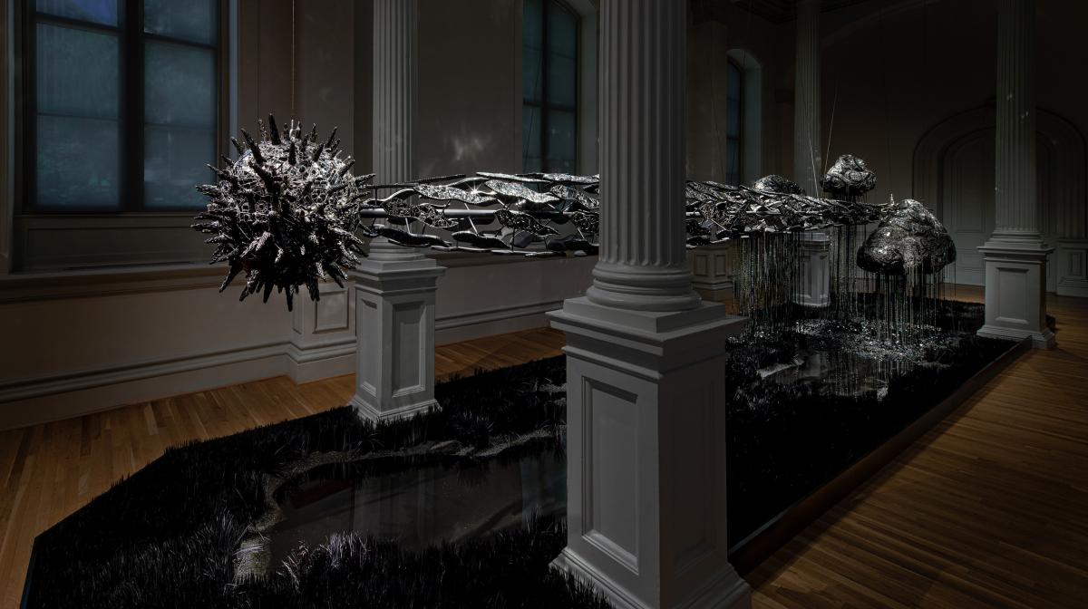 An installation photograph inside the renwick gallery.