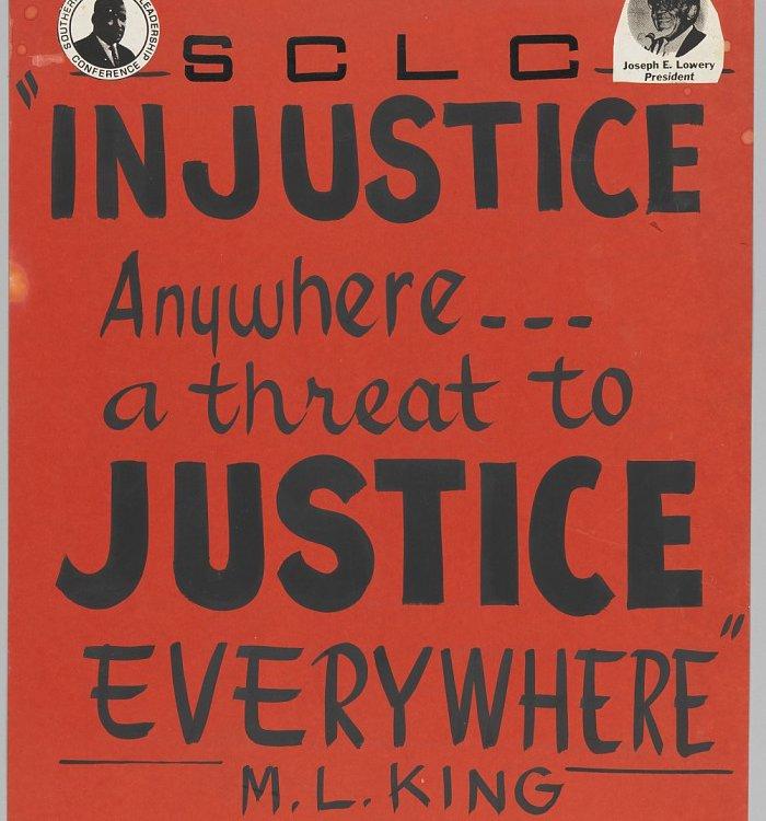 MLK sign