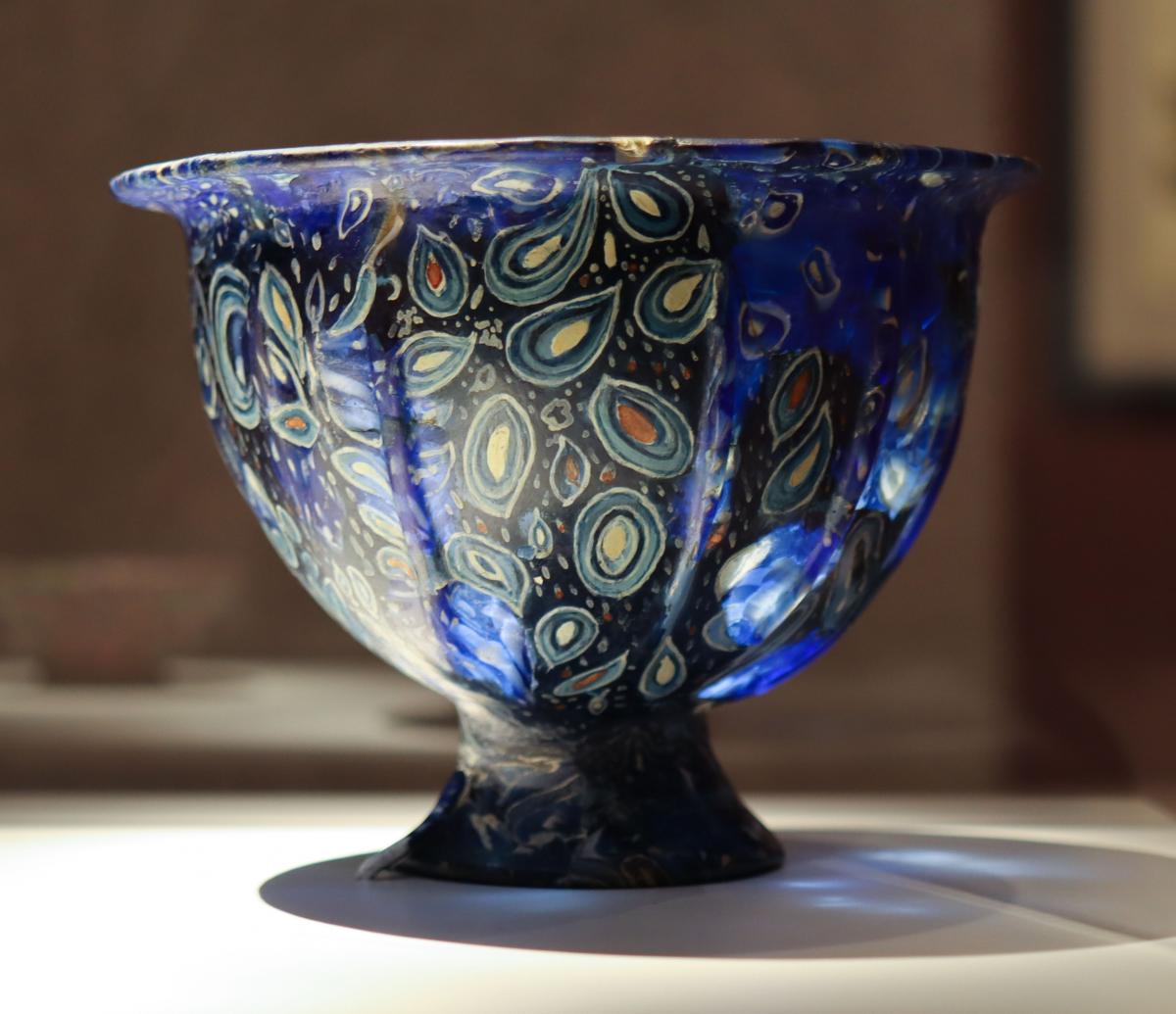 Roman glass bowl