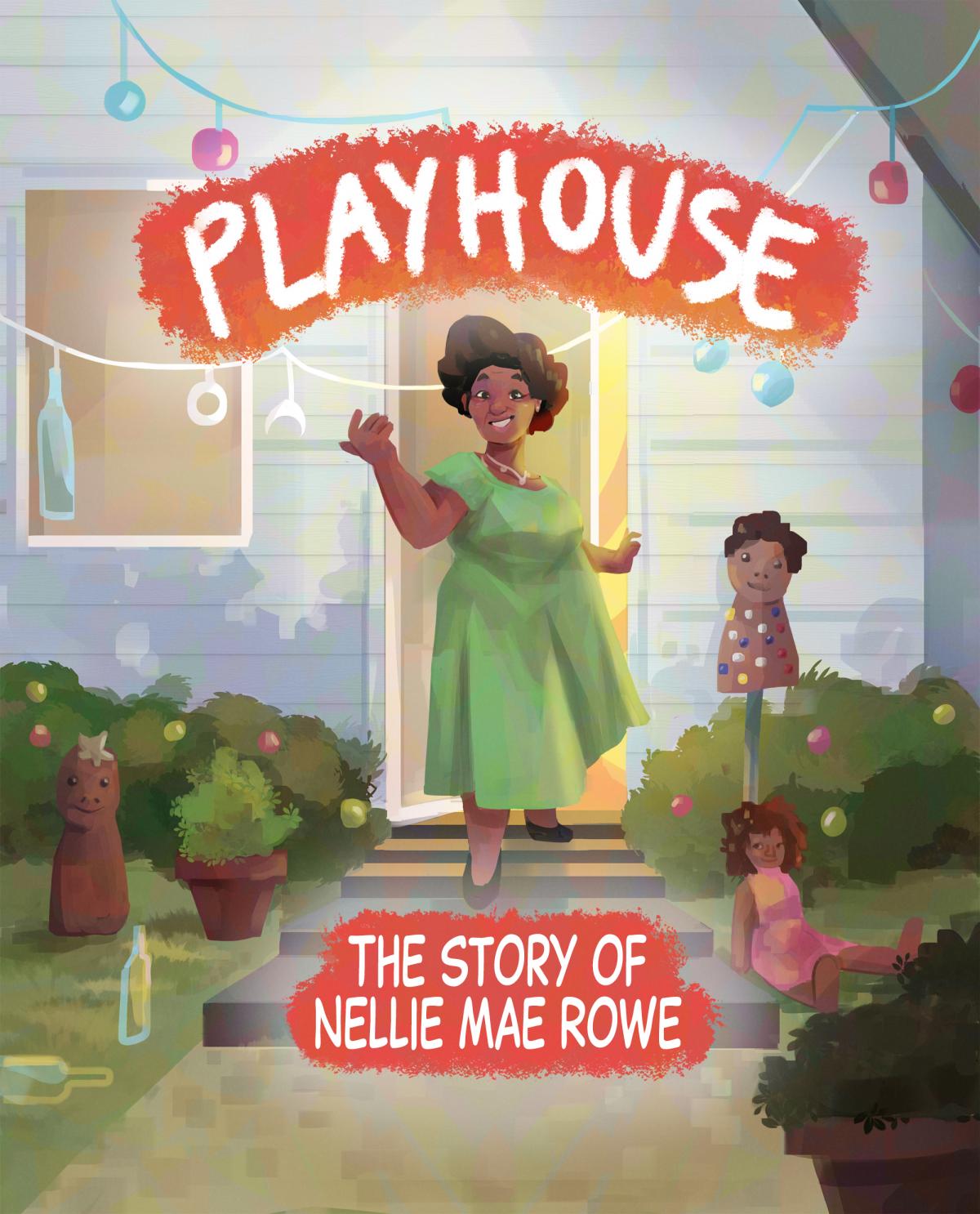 Nellie Mae Rowe Comic - Cover