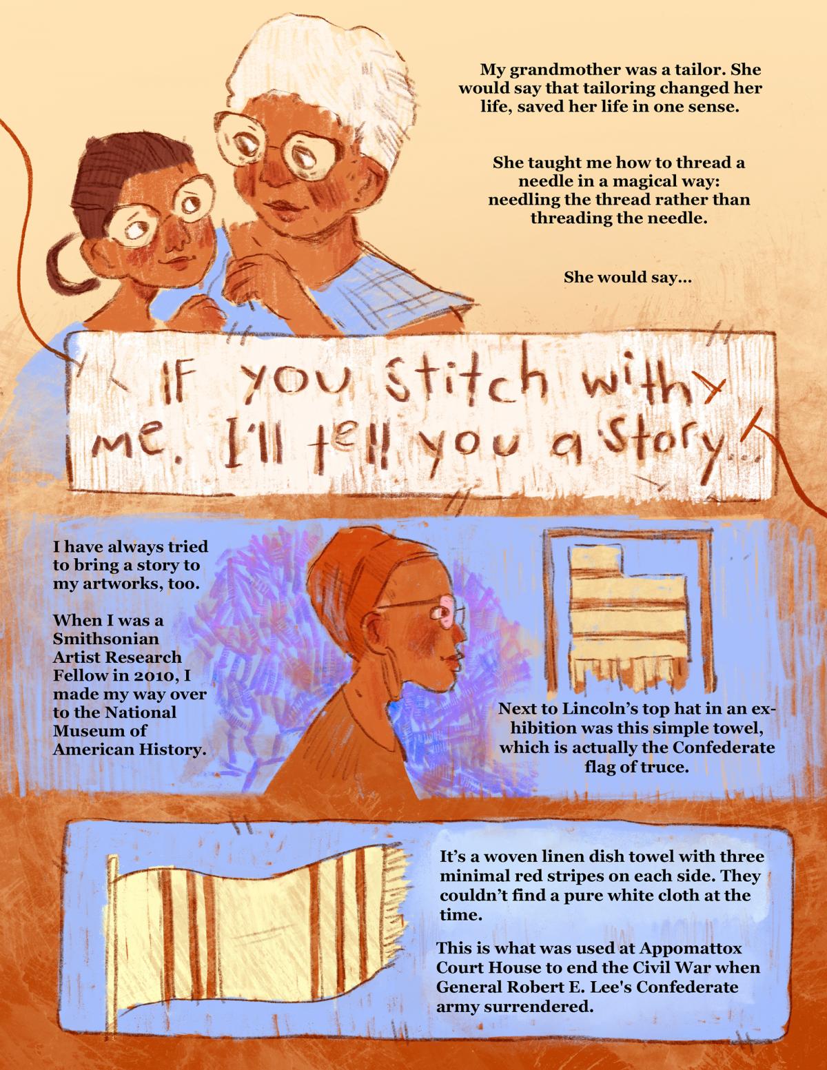 Sonya Clark Comic - Page 1