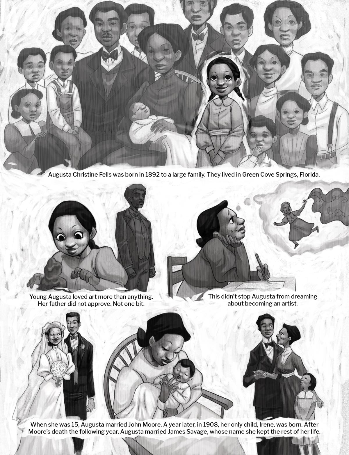 Augusta Savage Comic - Page 2