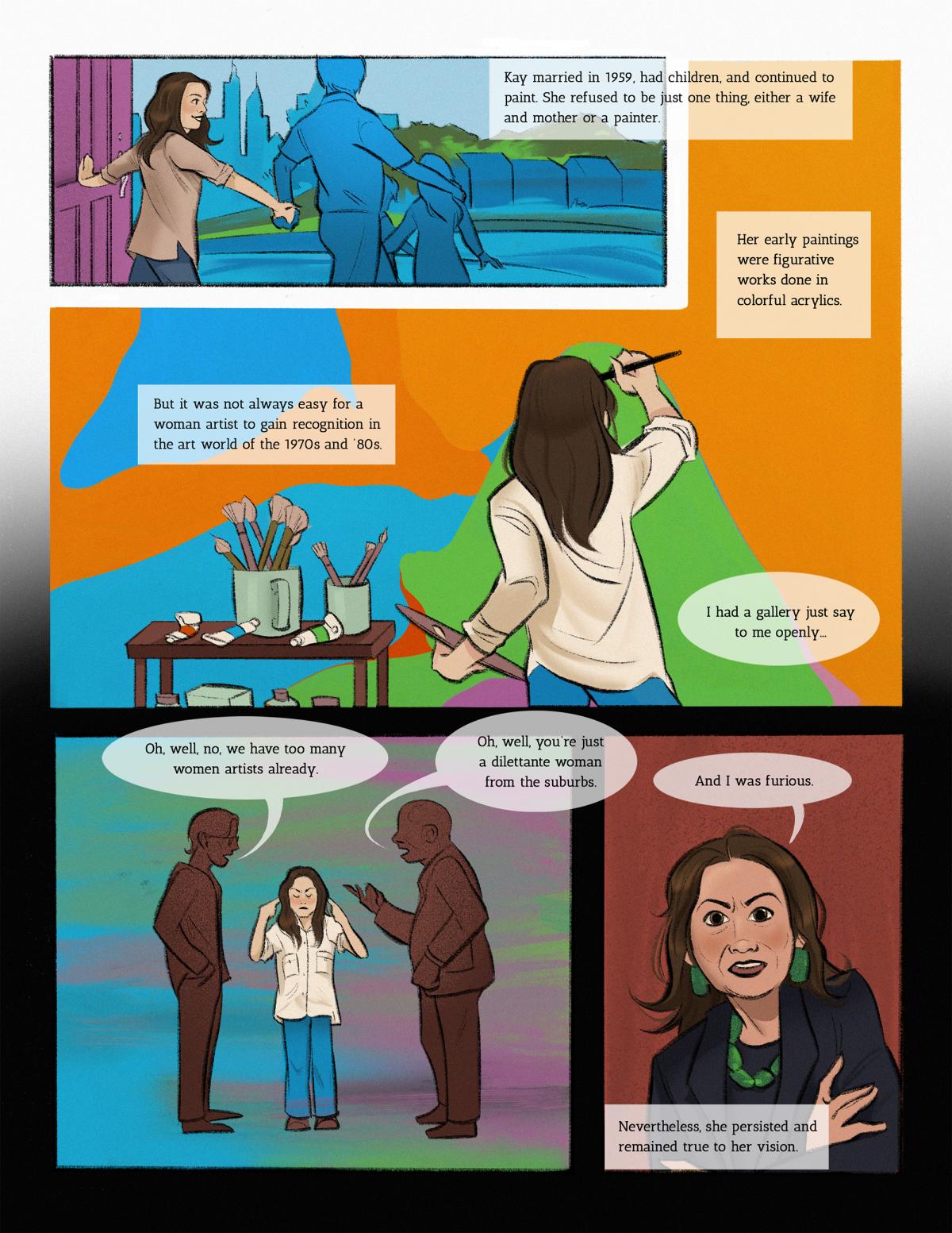 Kay WalkingStick Comic - Page 2