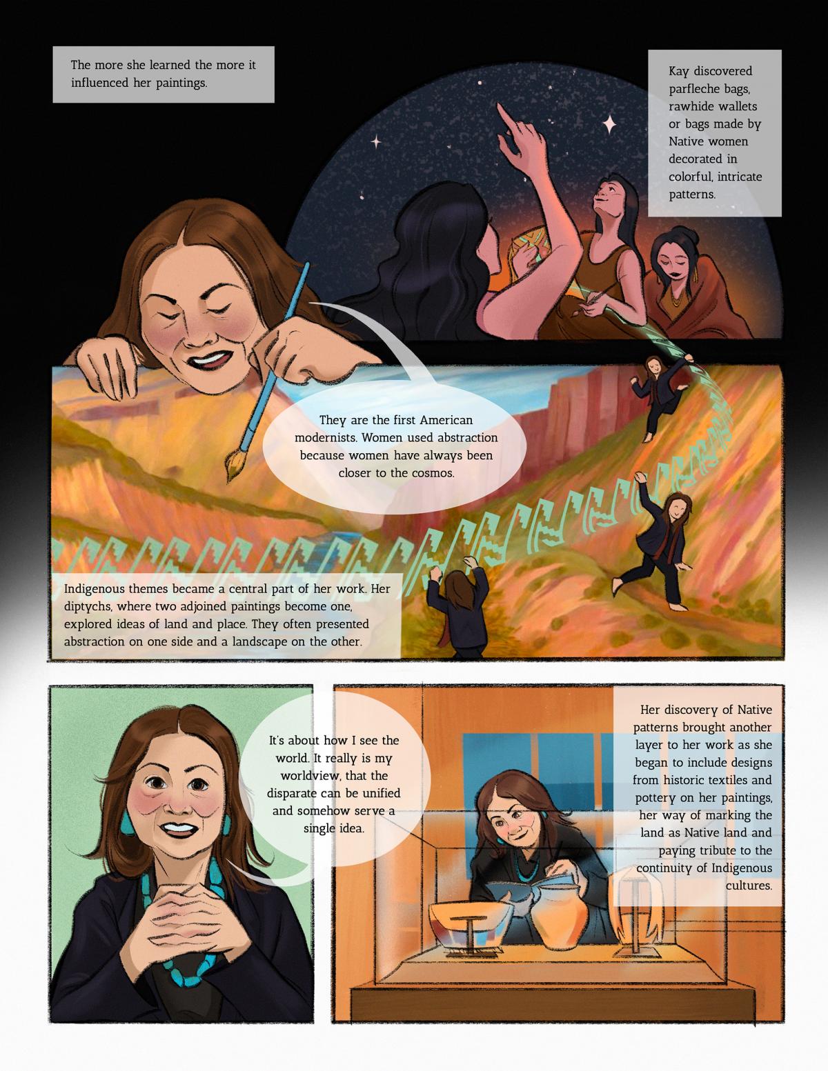 Kay WalkingStick Comic - Page 4
