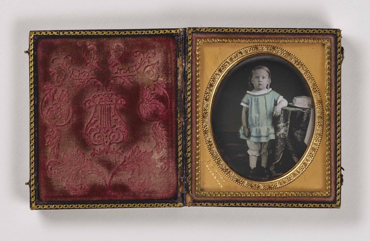 J. P. Ball, Unidentified sitter, 1858–60, daguerreotype