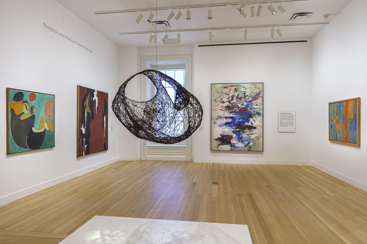 Photograph of Smithsonian American Art Museum gallery.