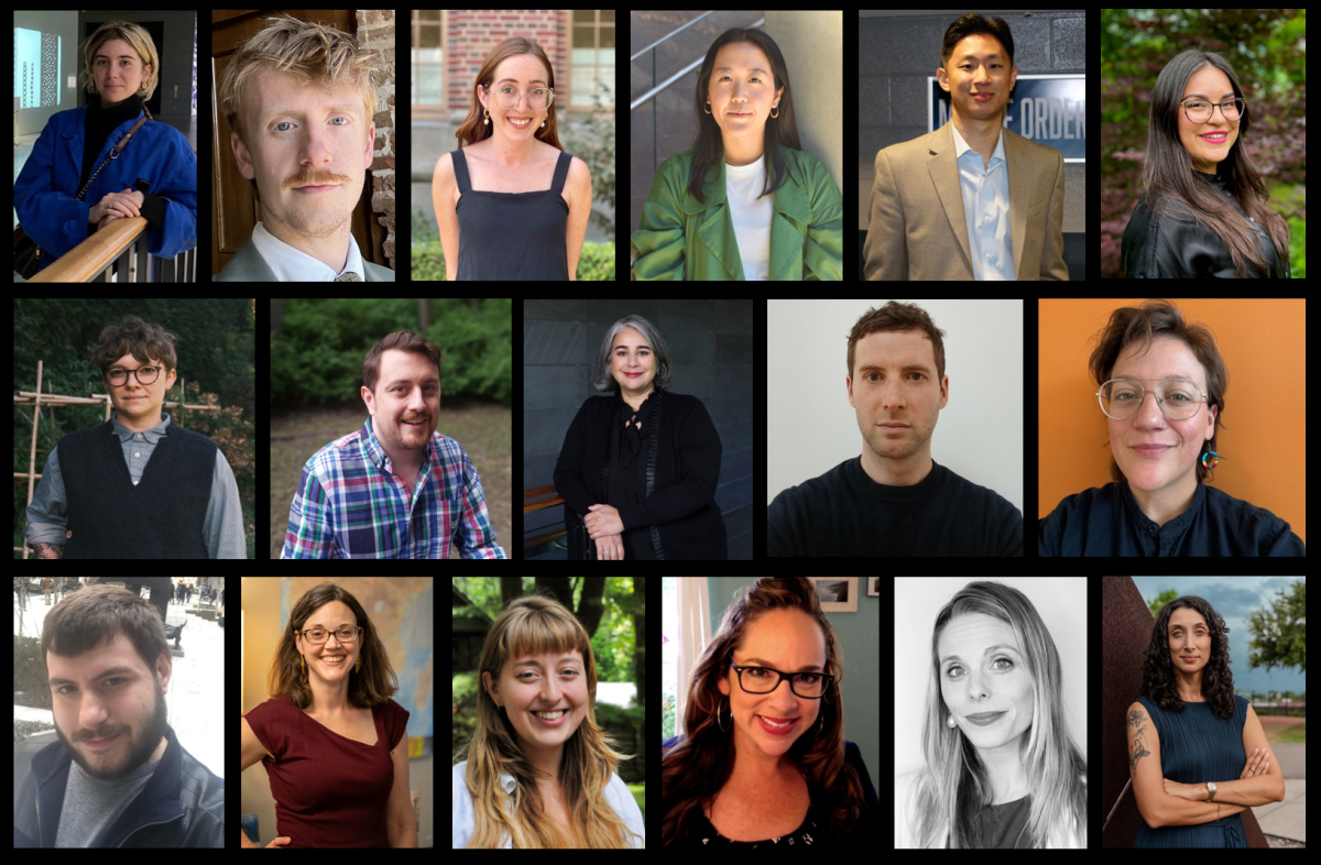 A collage of 17 professional headshots arranged in 3 rows