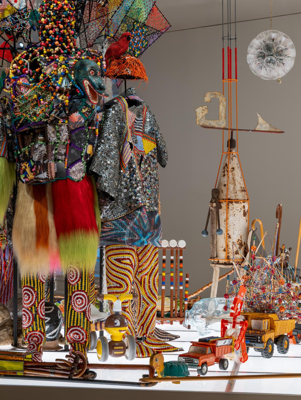 Detail of "Nick Cave: Mammoth."