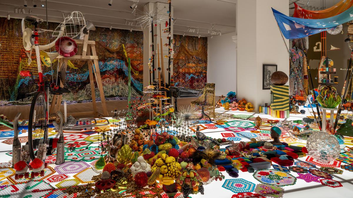 Detail of "Nick Cave: Mammoth."