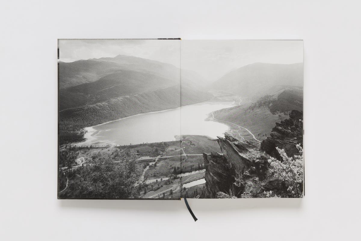 Three quarter view of the "Much Here Is Beautiful" catalogue.