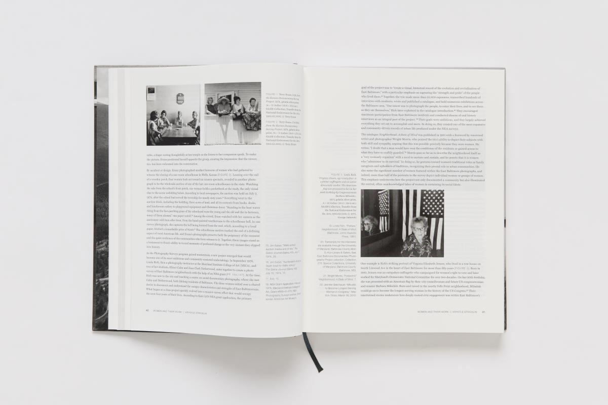 Three quarter view of the "Much Here Is Beautiful" catalogue.