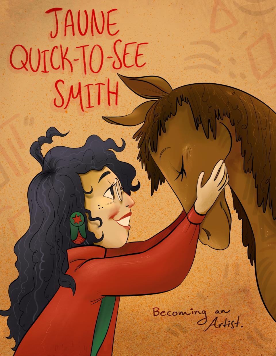 Jaune Quick-To-See Smith Comic - Cover