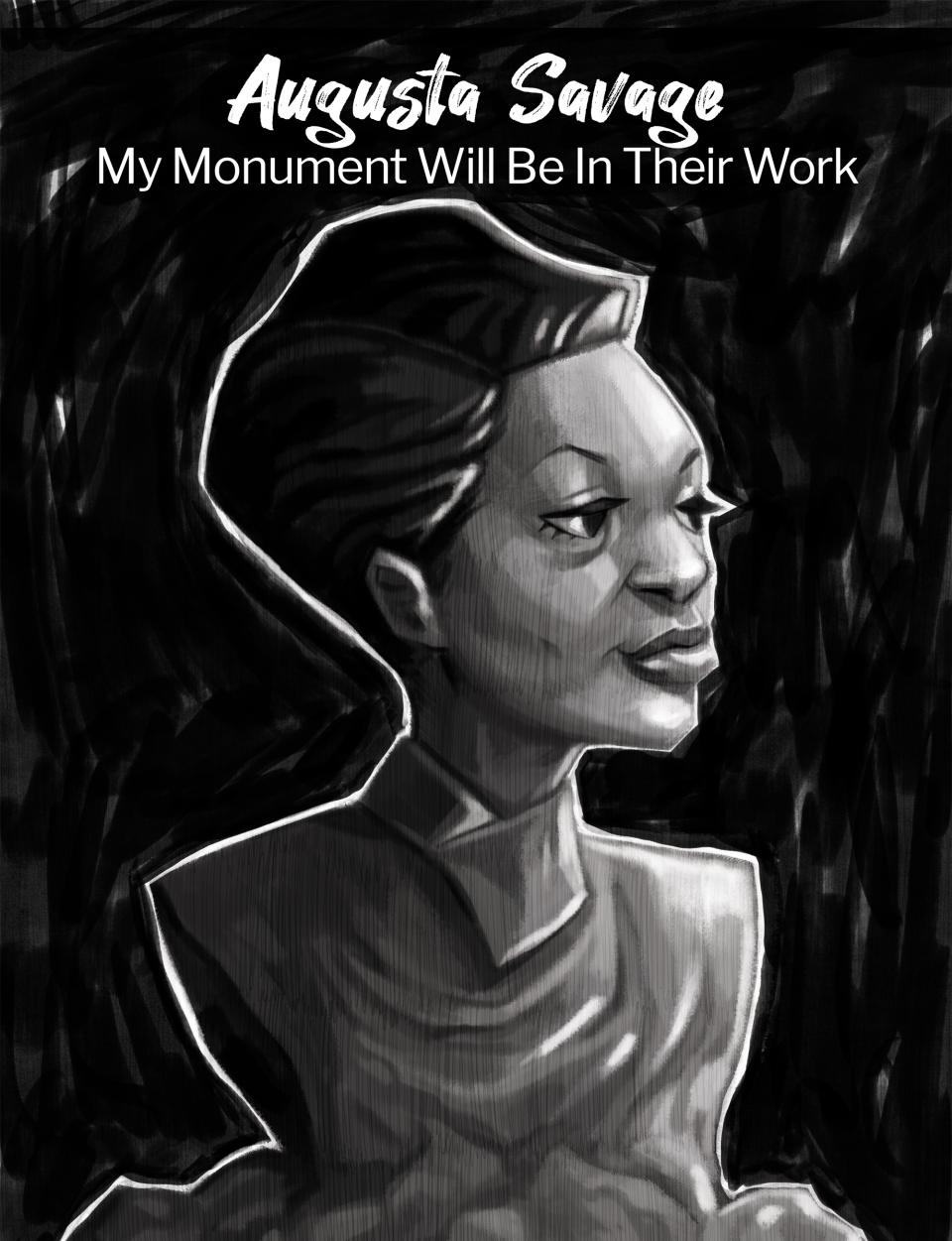 Augusta Savage Comic Cover